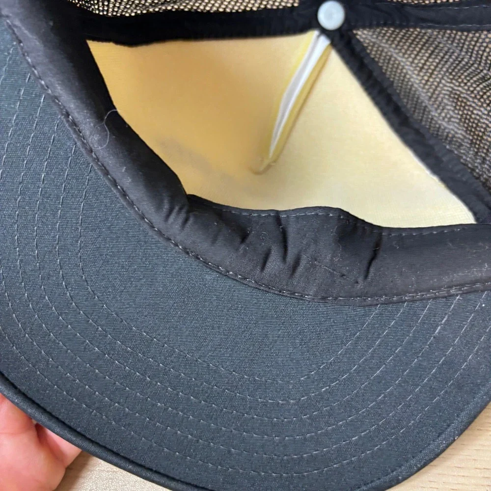 Vintage Sea Isle City Hat Cap Snap Back Black Trucker New‎ Jersey Adjustable